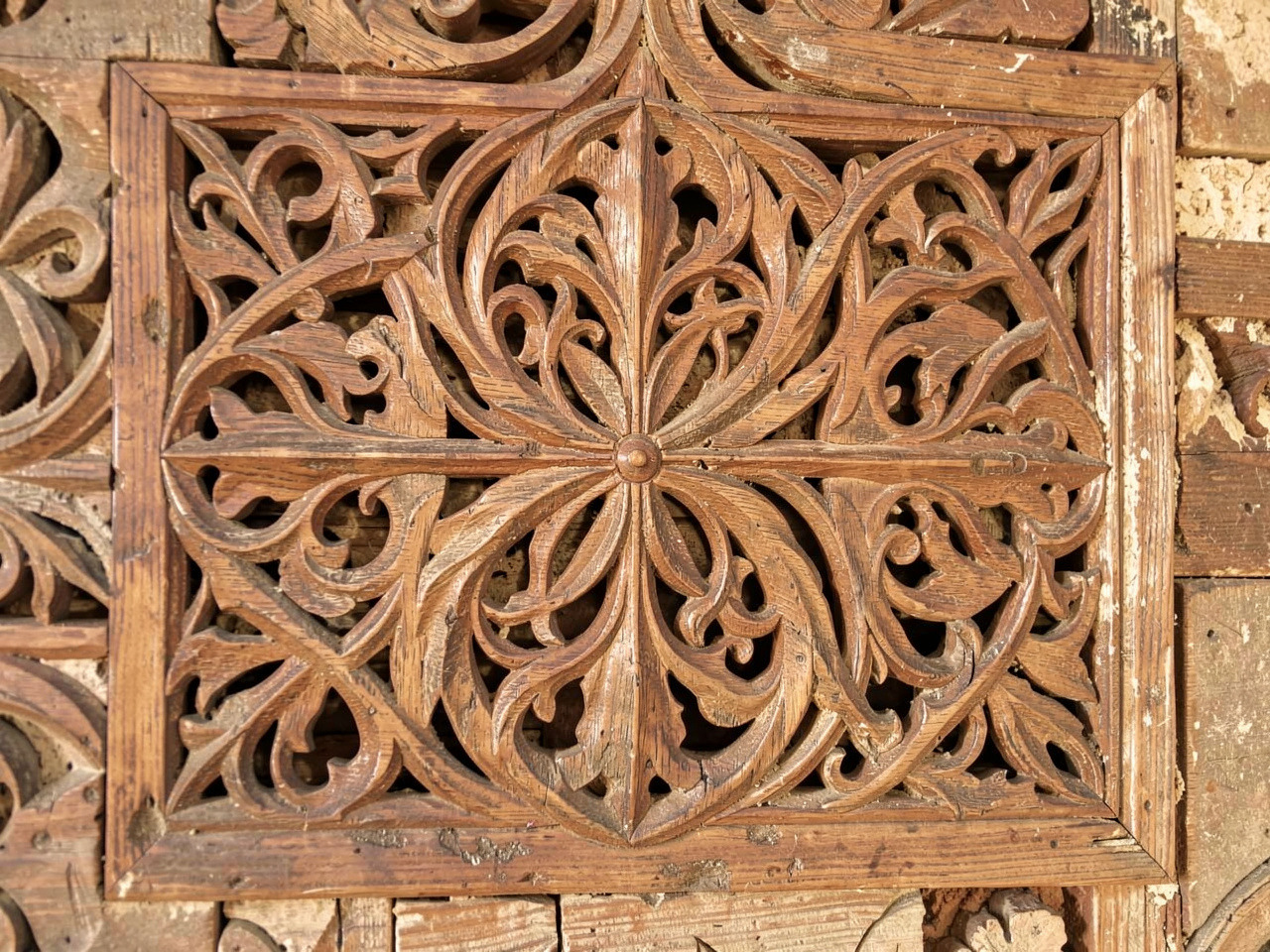 Håndlagd veggdekorasjon